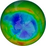 Antarctic Ozone 1991-08-29